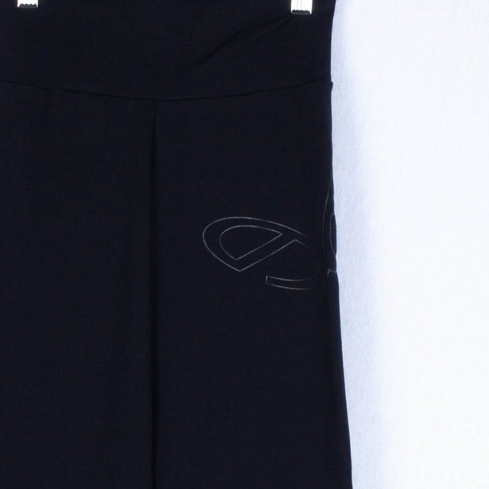 3 for $25 Fitlee E-motionwear Black Wide Leg Leggings Sz S - Picture 2 of 6